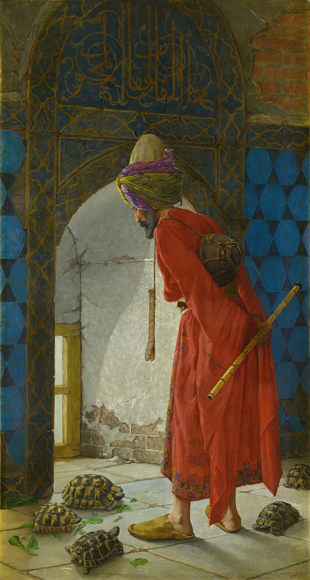 Artwork by Osman Hamdi Bey